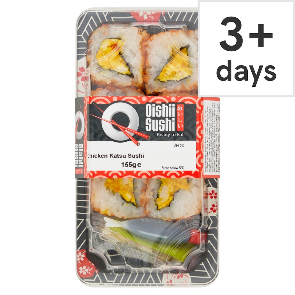Oishii Sushi Chicken Katsu Sushi 155G