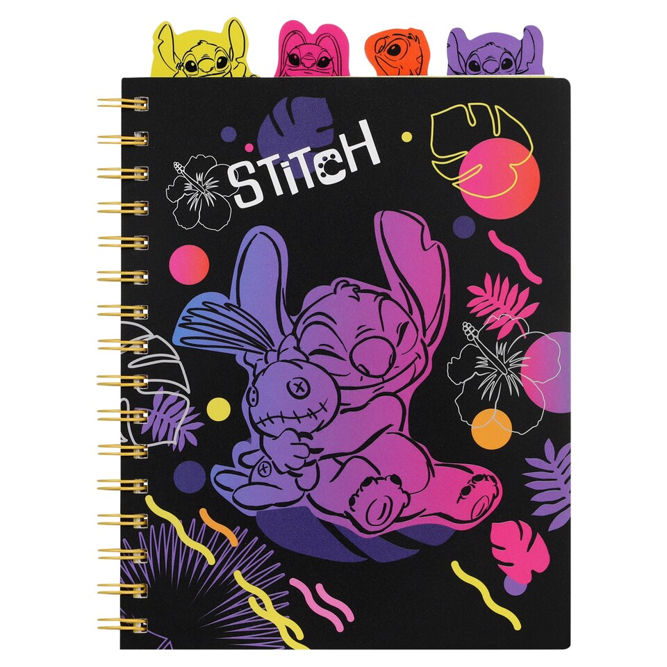 image 1 of Disney Stitch sešit se spirálou A5 100 listů