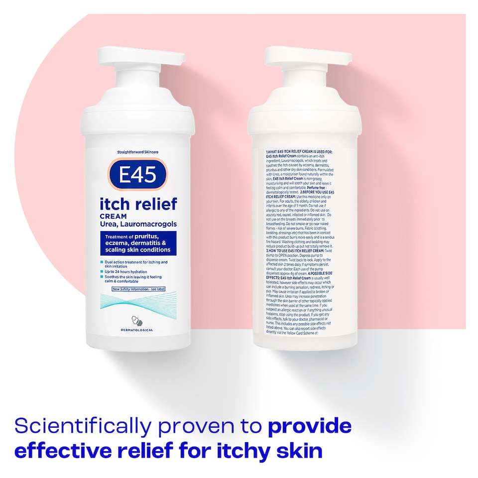 image 1 of E45 Itch Relief Cream 500g