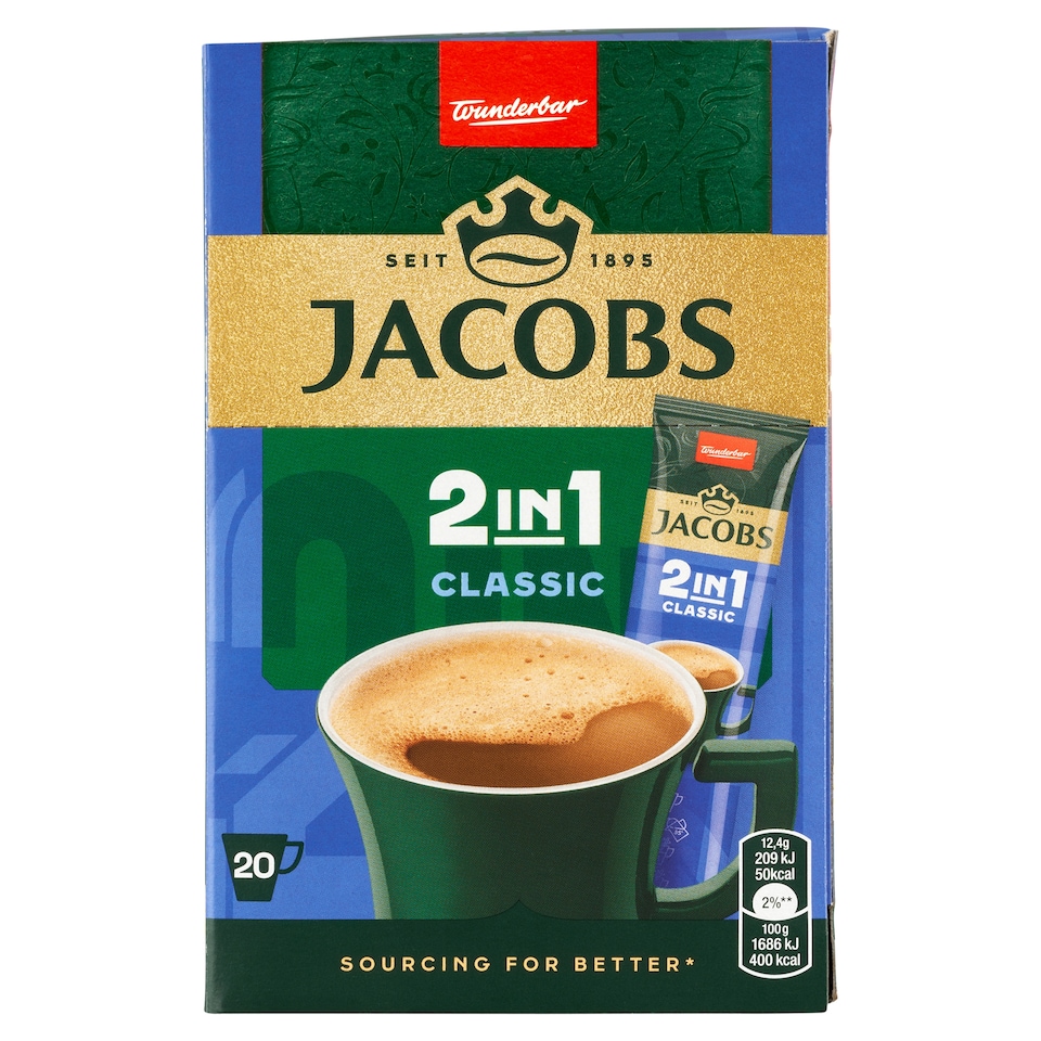 image 1 of Jacobs Classic 2in1 20 x 12.4 g (248 g)
