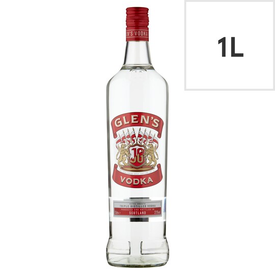 Glens Vodka 1L Tesco Groceries