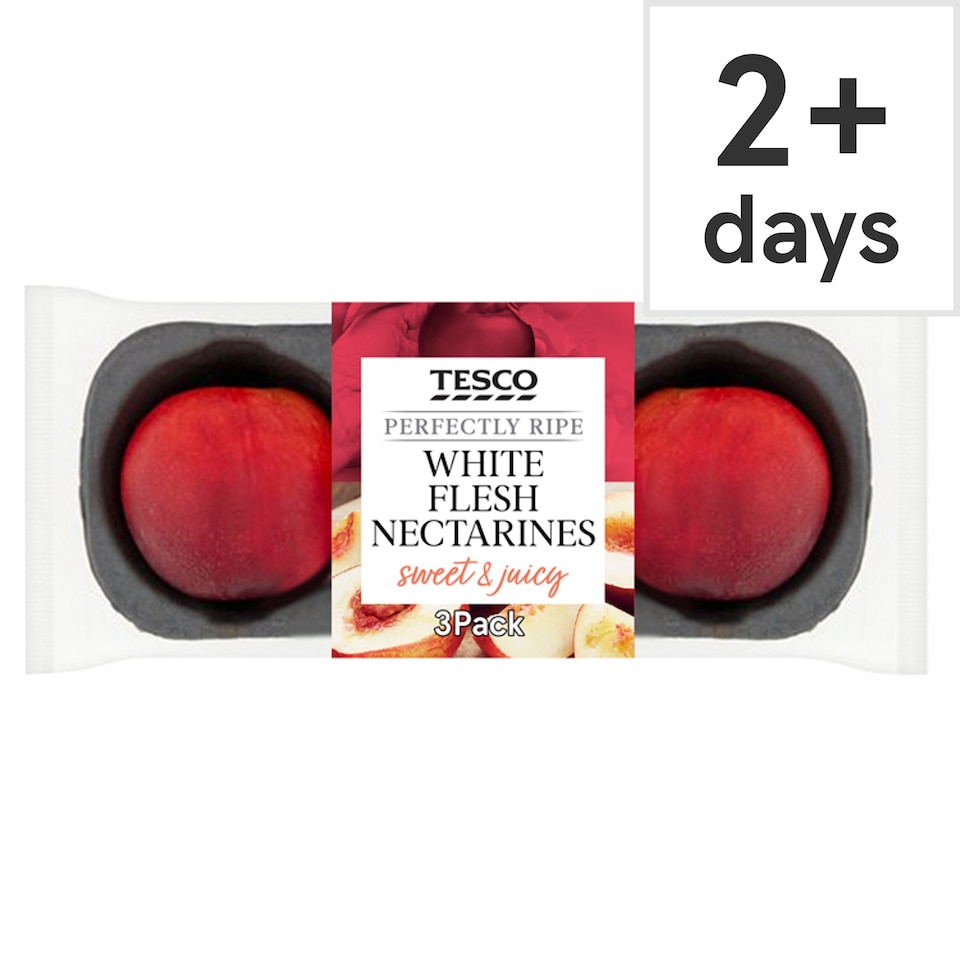 Tesco Perfectly Ripe Nectarines Minimum 3