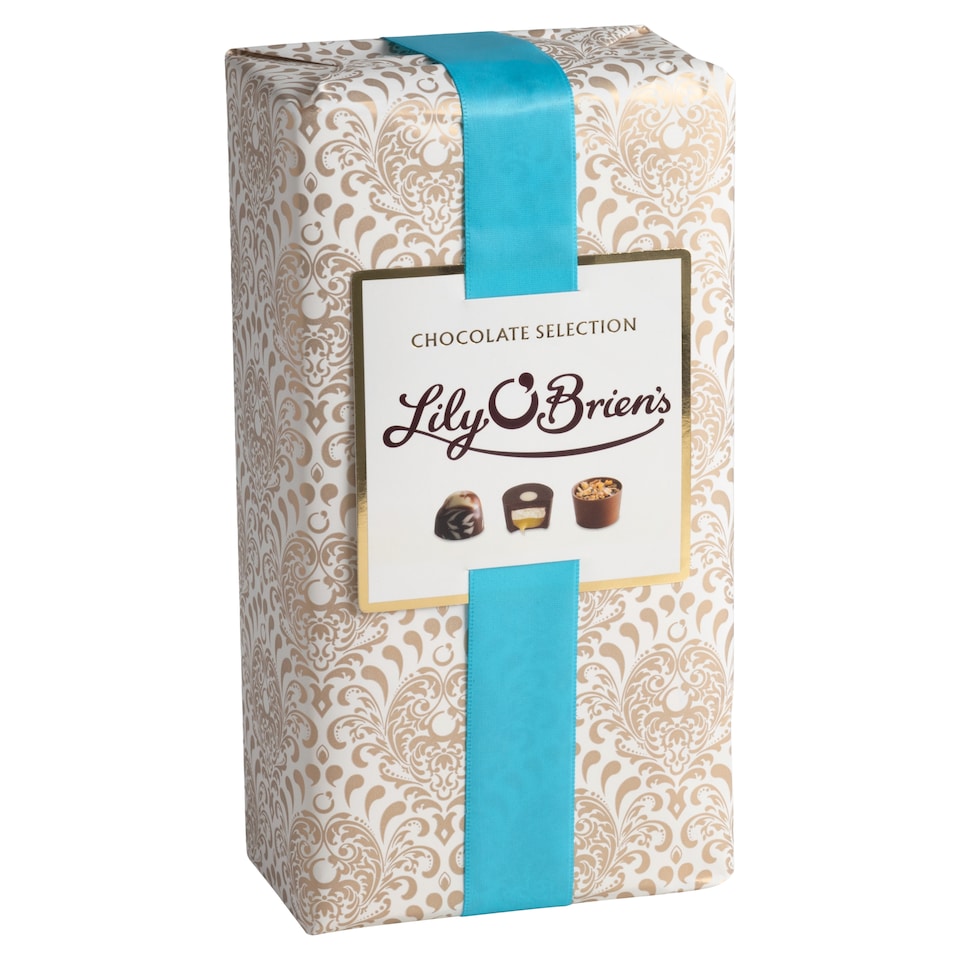 image 1 of Lily O'Brien's Chocolate Selection Gift Wrap 160g