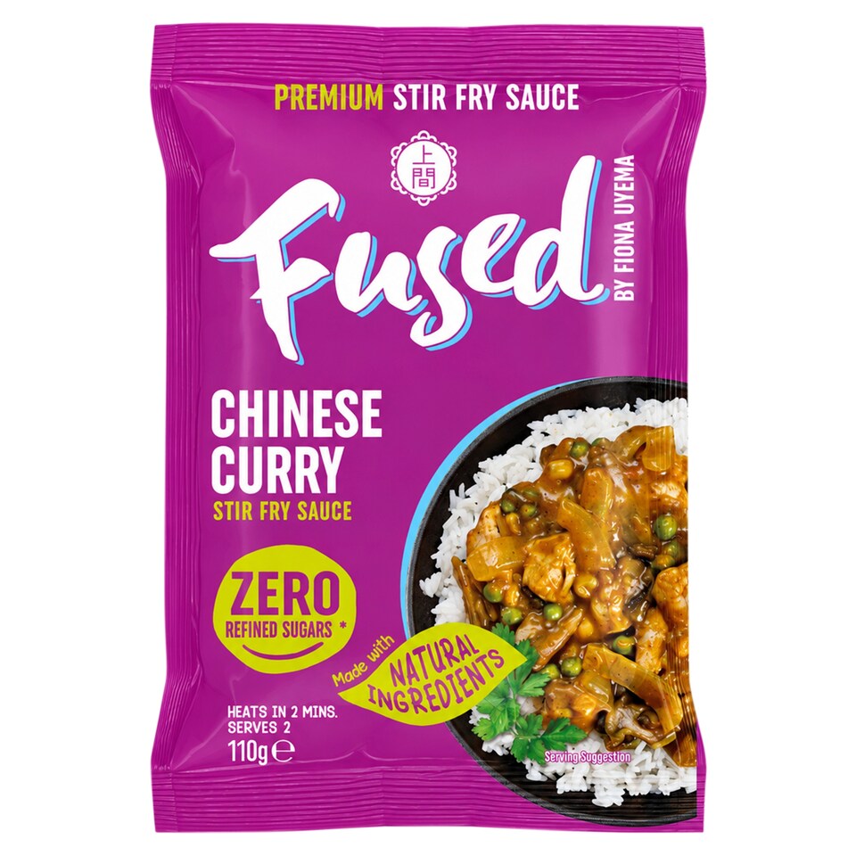 FUSED BY FIONA Chinese Curry Stir Fry Sauce 110ml