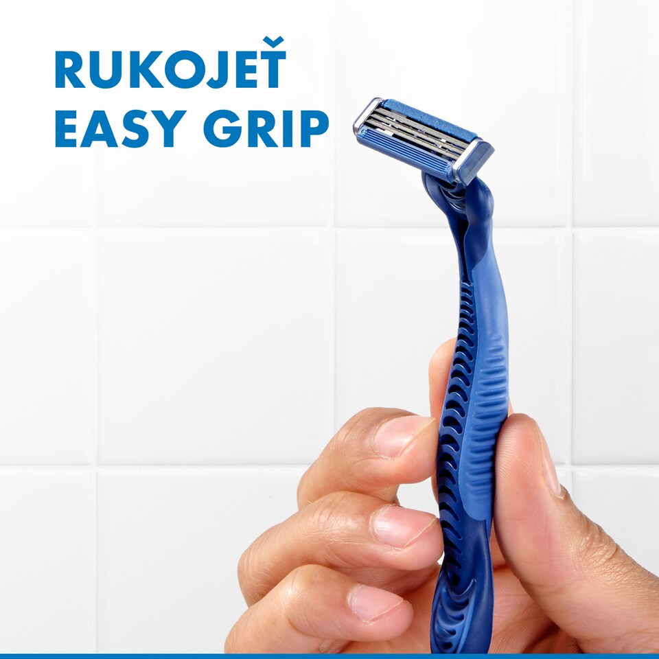 image 1 of Gillette Blue3 Plus Comfort, Disposable Razors For Men, 12-Pack Razors