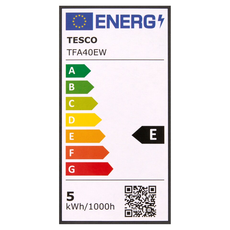 image 1 of Tesco Home LED Filament Classic 4.2W E27 Warm White 1 pc