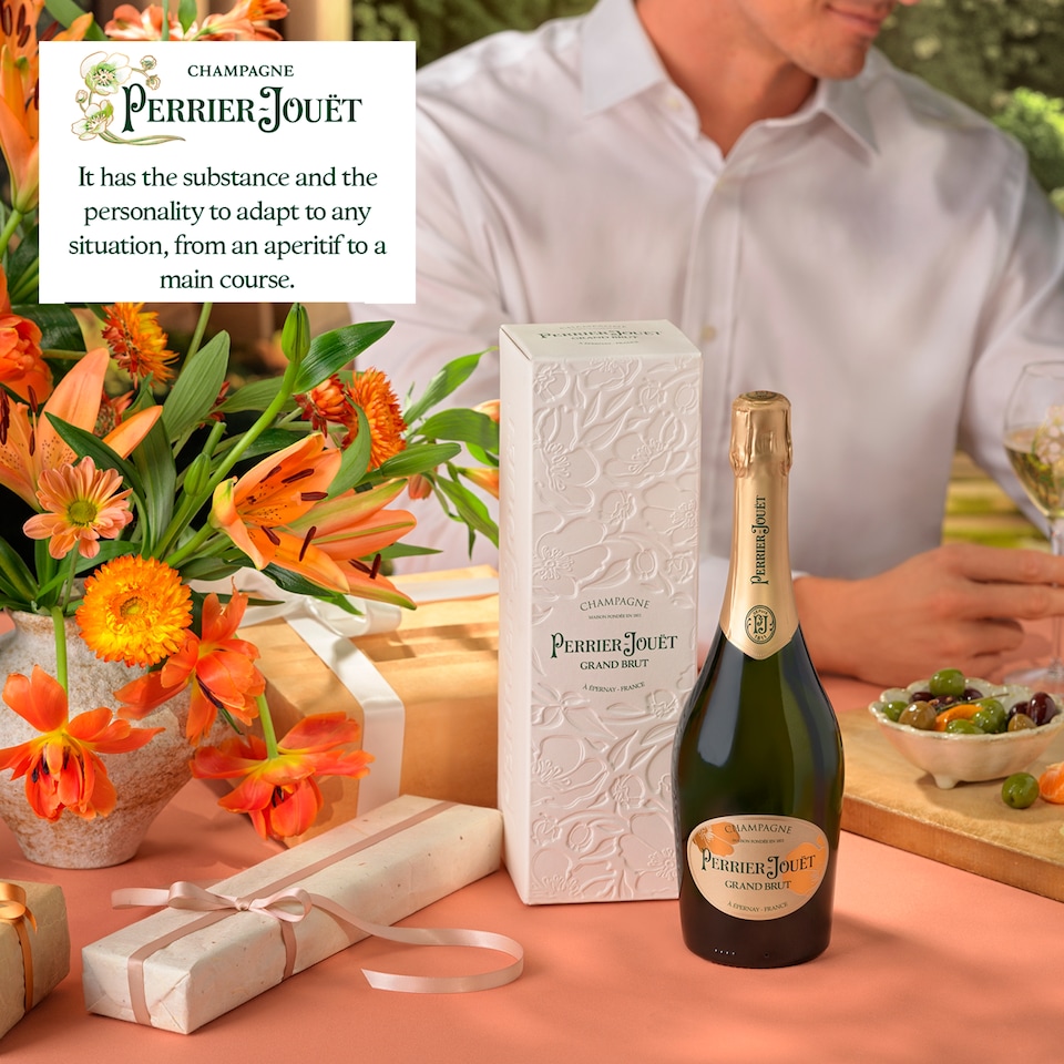 image 1 of PERRIER JOUET GRAND BRUT NV CHAMPAGNE 75CL