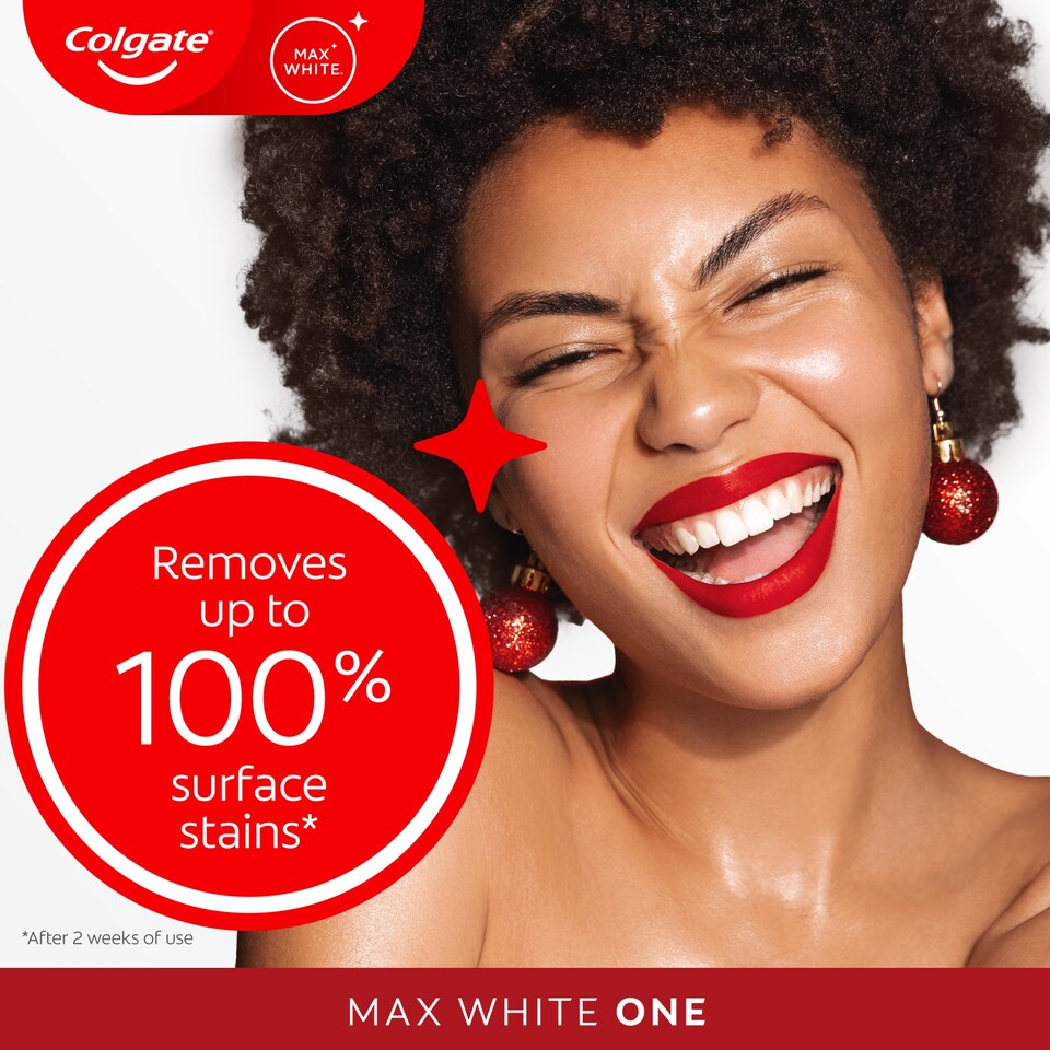 image 1 of Colgate Max White One Whitening Toothpaste 75ml