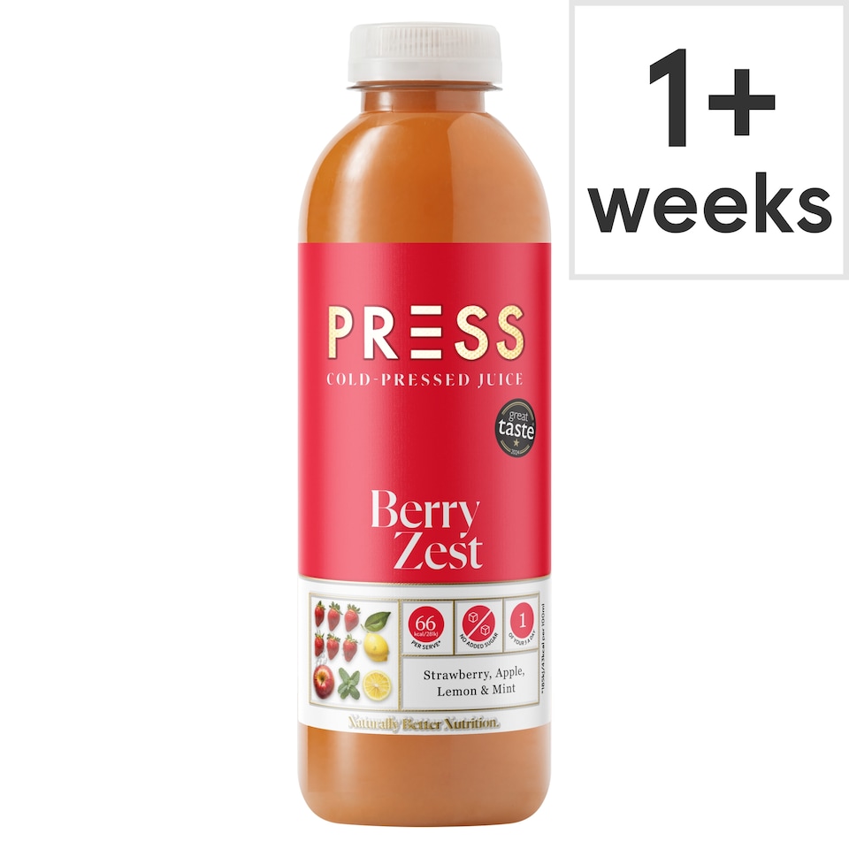 PRESS Berry Zest Cold Pressed Juice 750ml