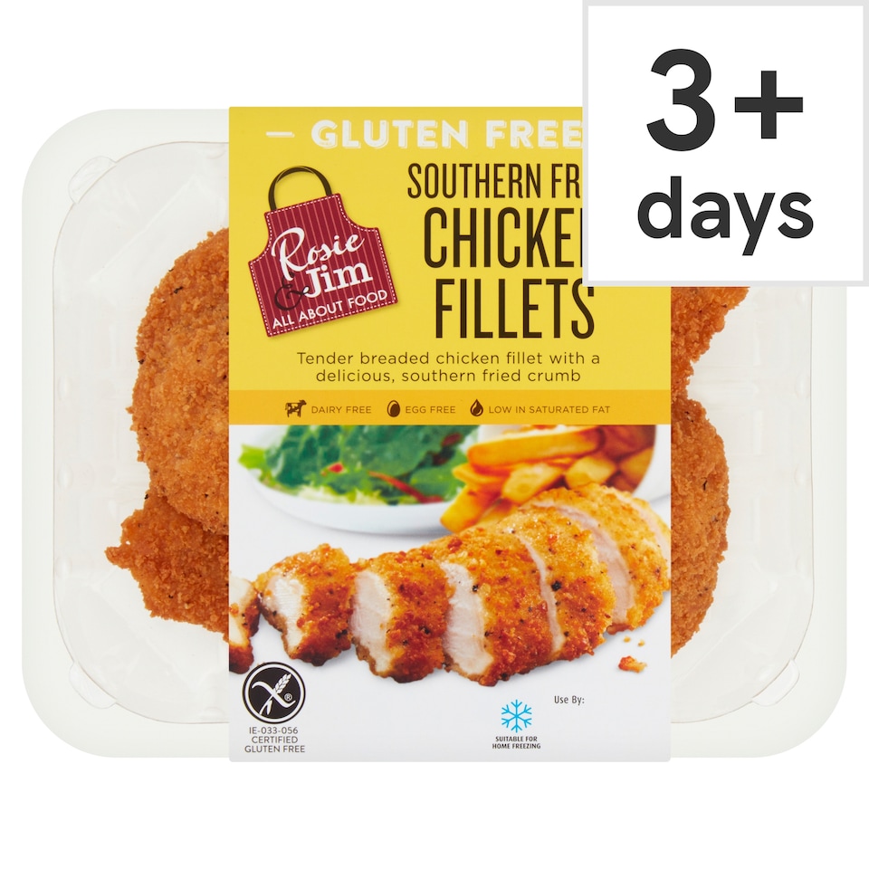 Rosie & Jim Southern Fried Fillets 280G