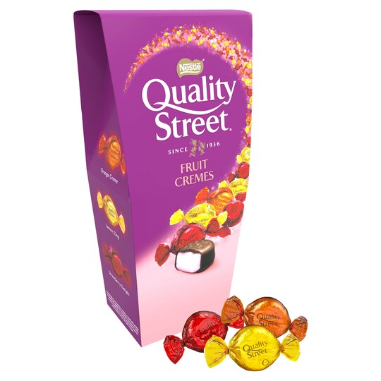 QUALITY STREET FRUIT CREMES CARTON 265G Tesco Groceries