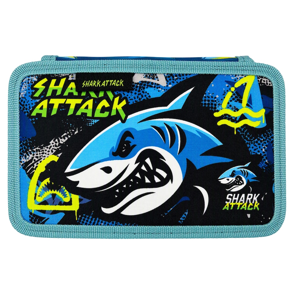 image 1 of Lizzy Card Lizzy Suli Unfilled Triple Decker Pencil Case for Boys