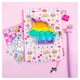 image 2 of Just My Style Press & Pop Fidget Diary & Unicorn Pen