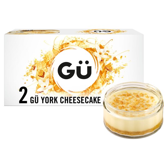 Gu New York Cheesecakes 2 X 78G Tesco Groceries