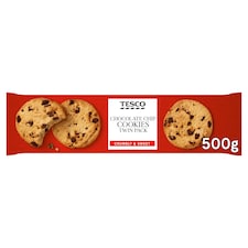 Tesco Chocolate Chip Cookie 2 X 250G