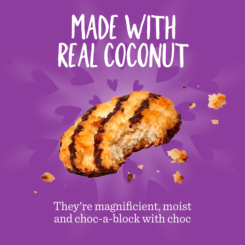 image 1 of Mrs Crimble's Gluten Free Chocolate Coconut Macaroons 6 Pack 195g