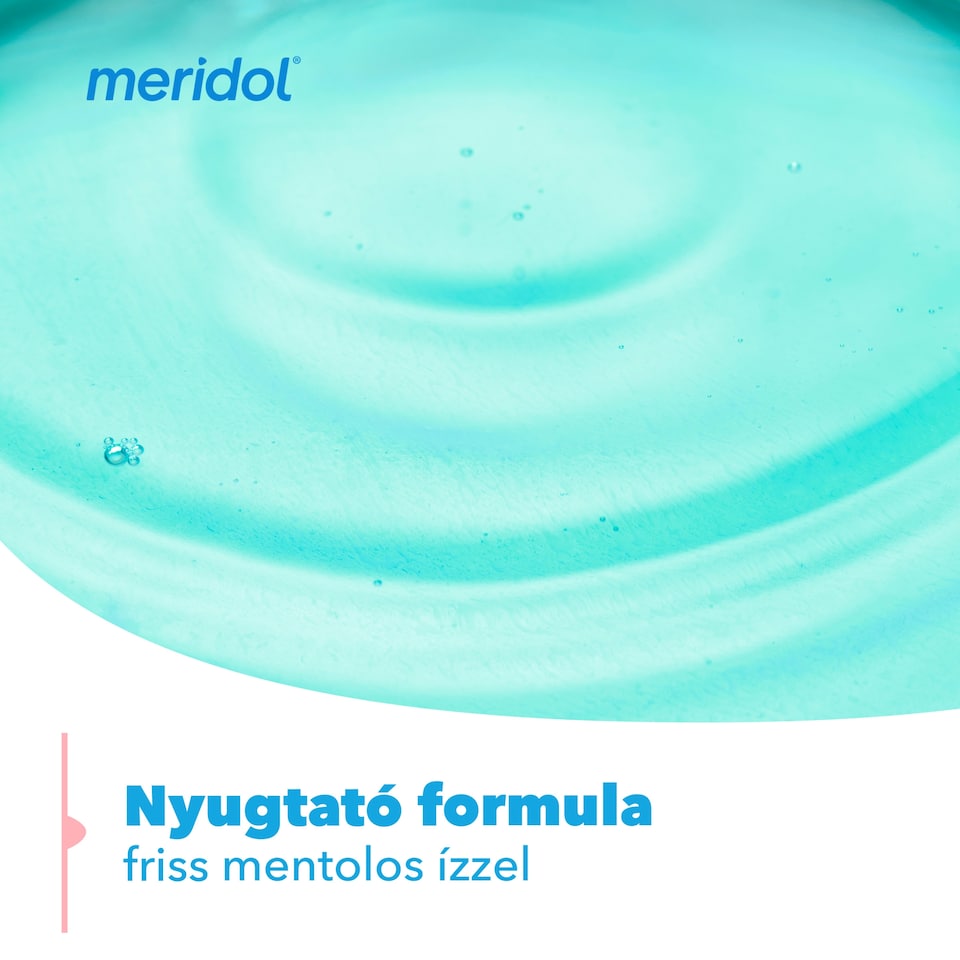 meridol Complete Care szájvíz fogínyvérzés és fogínygyulladás ellen 400 ml 1. kép