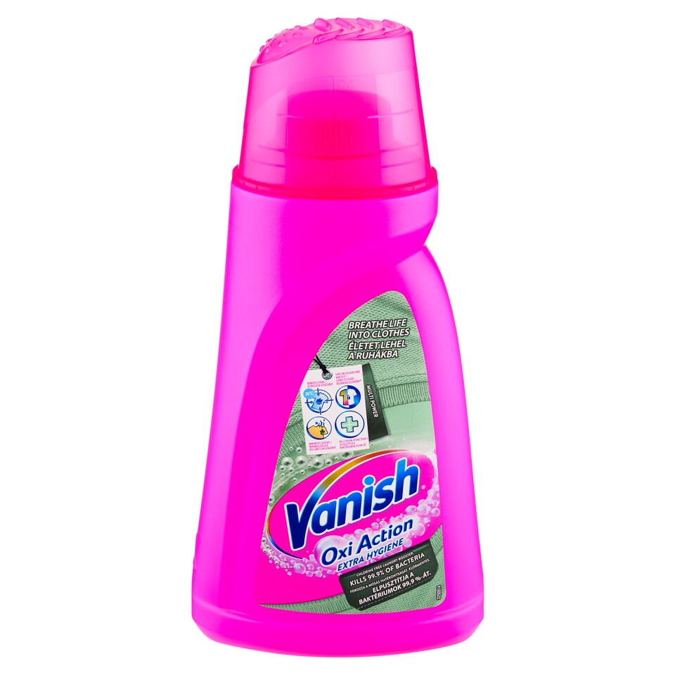 image 1 of Vanish Oxi Action Extra Hygiene Disinfectant Stain Remover 940 ml