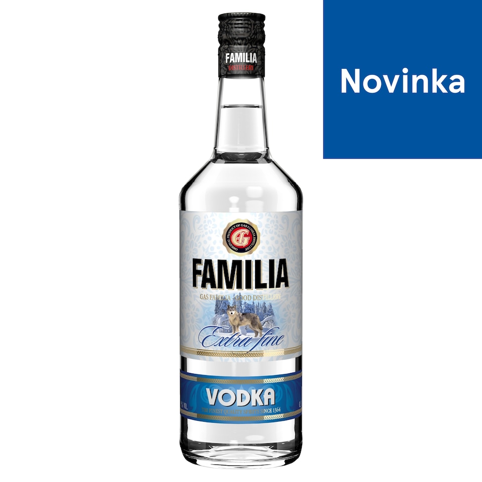 Gas Familia Extra Fine vodka 38% 0,7 l