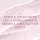 image 4 of Dove Pomegranate Seed & Shea Butter Exfoliating Body Scrub 225ml