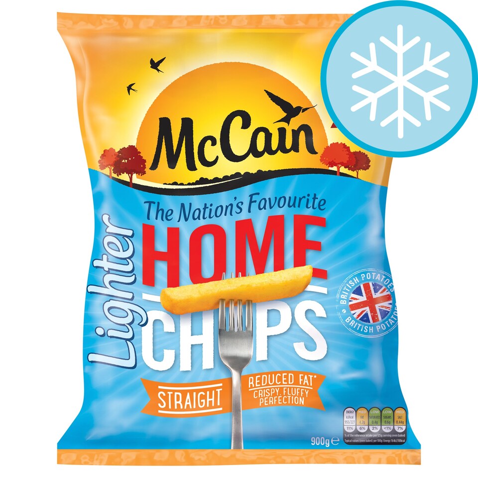 Mccain Lighter Home Chips 900G