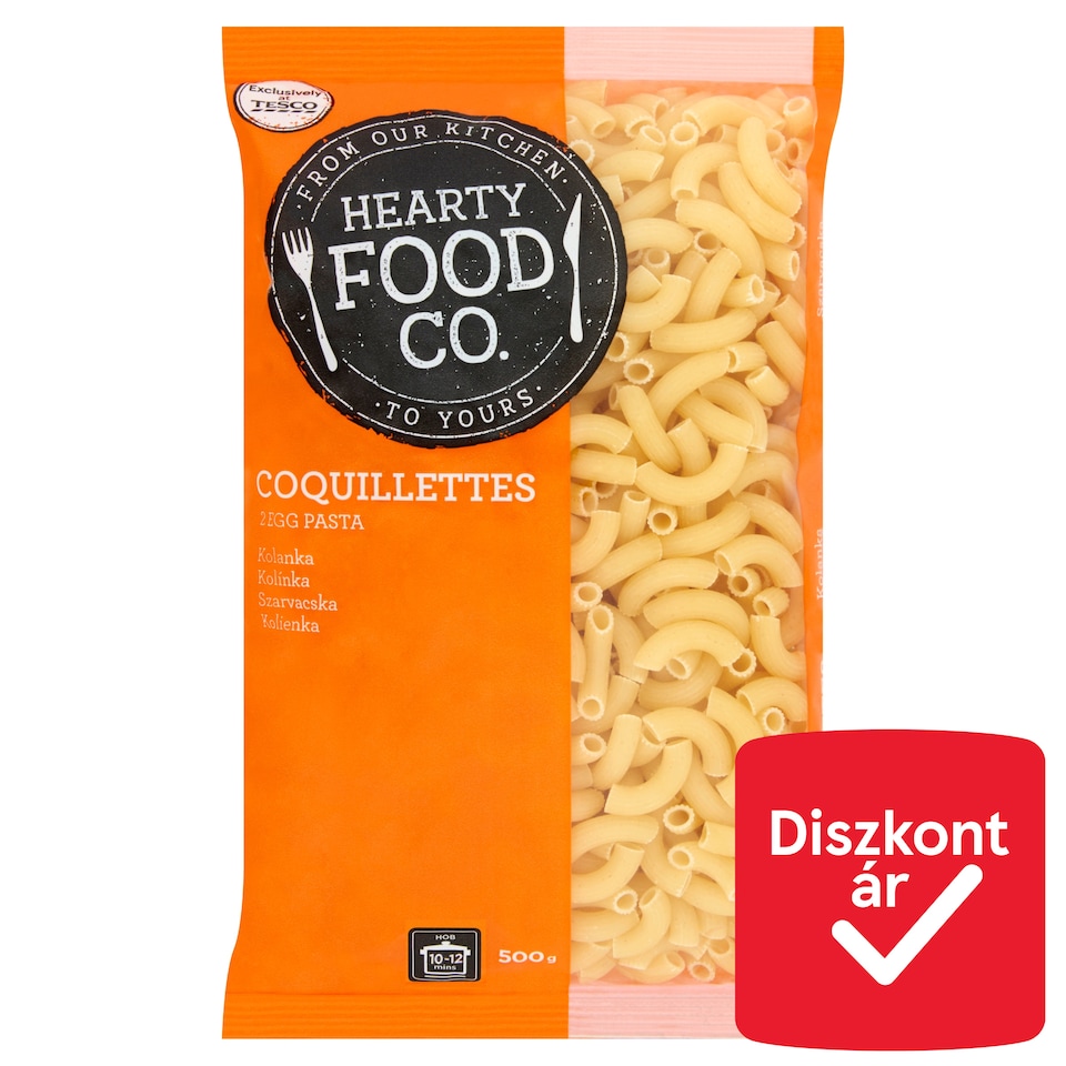 Hearty Food Co. Coquillettes 2 Egg Pasta 500 g