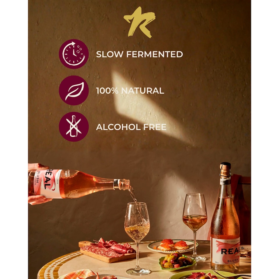 image 1 of REAL Blush Slow Fermented Sparkling Tea 75cl