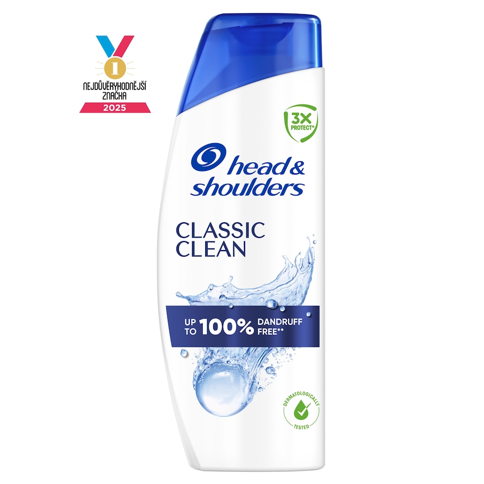 image 1 of Head & Shoulders Classic Clean Anti Dandruff Shampoo 400 ml for Daily Use. Clean Feeling