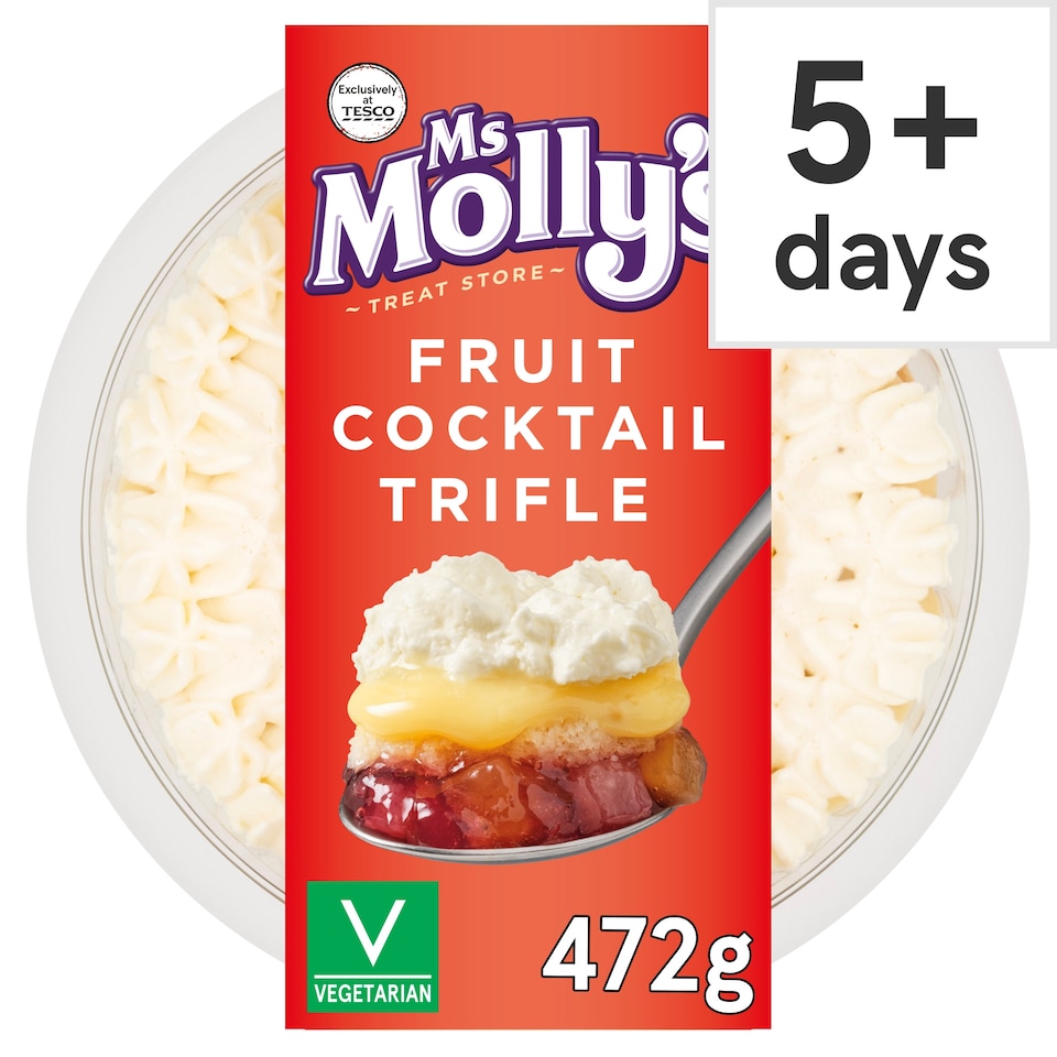 Ms Molly's Fruit Cocktail Trifle 472g