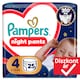 Pampers Night Bugyipelenka, Méret: 4, 25 db Pelenka, 9kg-15kg  1. kép