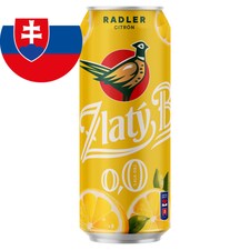 Zlatý Bažant Radler 0,0% Citrón plechovka 500 ml