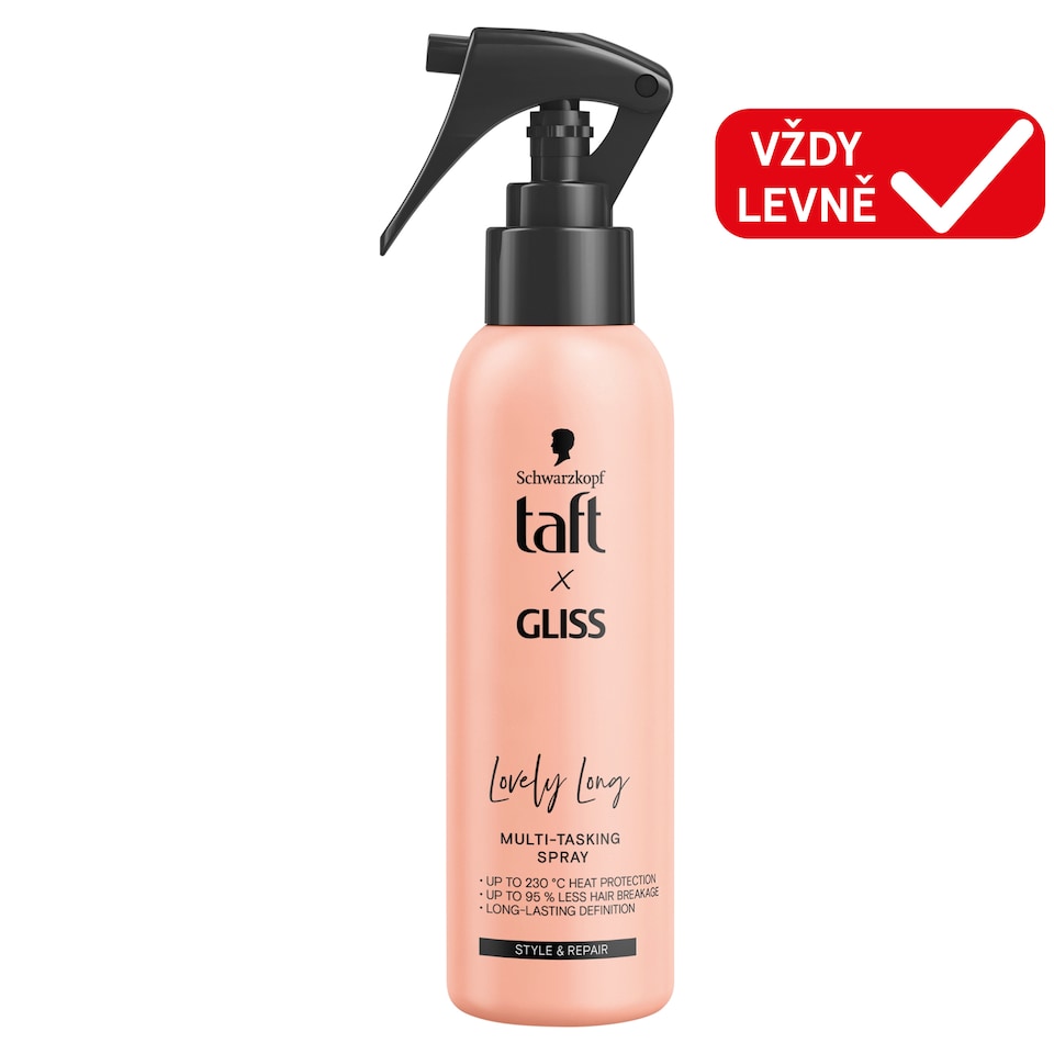 Schwarzkopf Taft x Gliss Multi-Tasking Spray for Long Hair 150ml