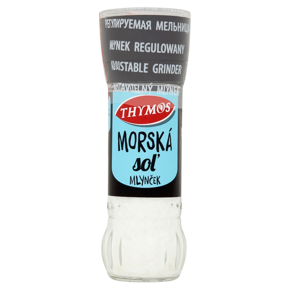 Thymos Mlynček morská soľ 110 g