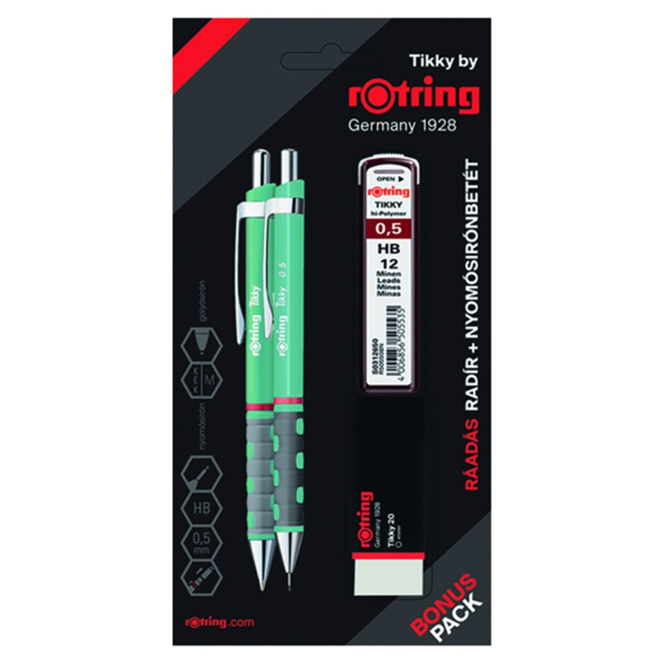 image 1 of Tikky Bonus Pack Neon Rotring Set 