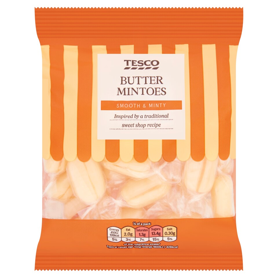 Tesco Butter Mintoes 200G