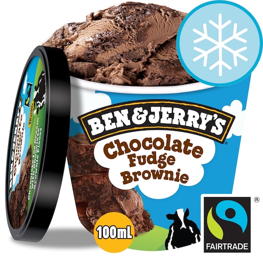 tesco ben and jerry's chocolate fudge brownie