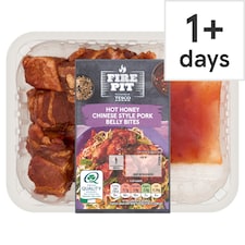 Tesco Fire Pit Hot Honey Chinese Style Pork Belly Bites400g