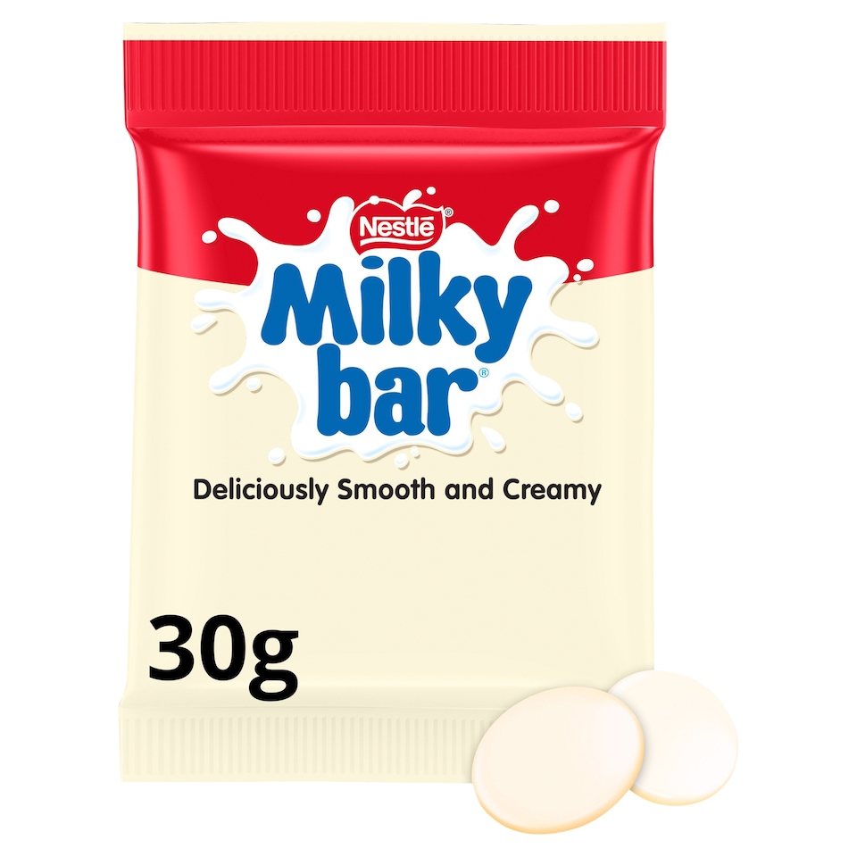 Milkybar White Chocolate Buttons Bag 30g