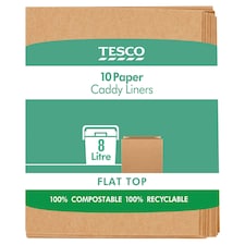 Tesco 10 Paper Caddy Liners
