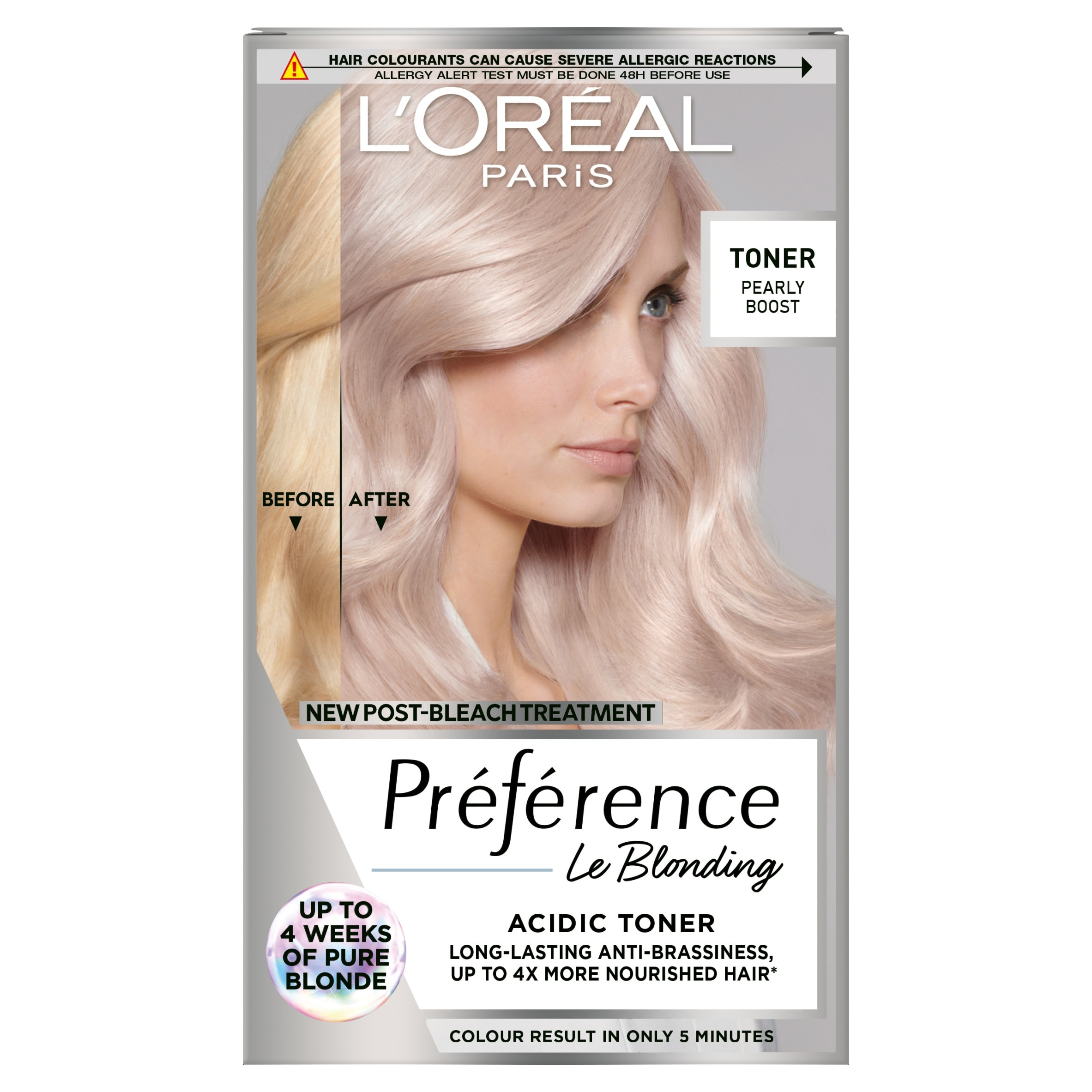 L'Oreal Paris Preference Pearly Boost Hair Toner Kit