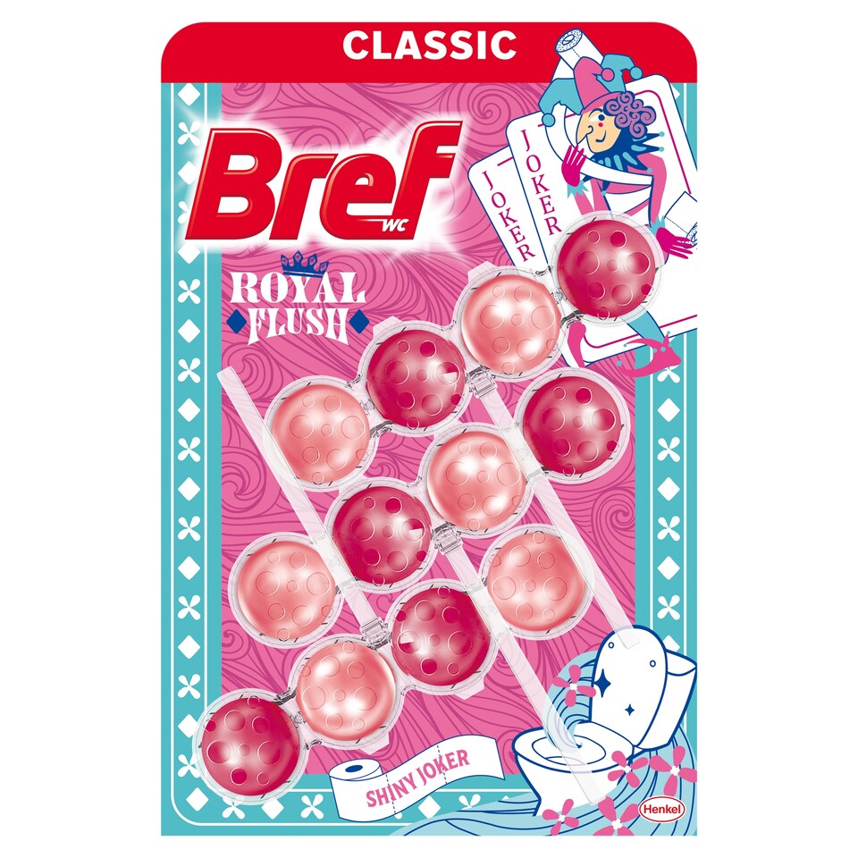 Bref Royal Flush Shiny Joker WC frissítő 3 x 50 g