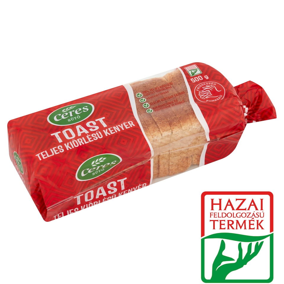 Ceres Toast Whole Wheat Bread 500 g