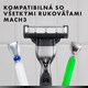 obrázok 5 z Gillette Mach3 Charcoal Náhradné Holiace Hlavice pre Mužov s 3 Čepieľkami