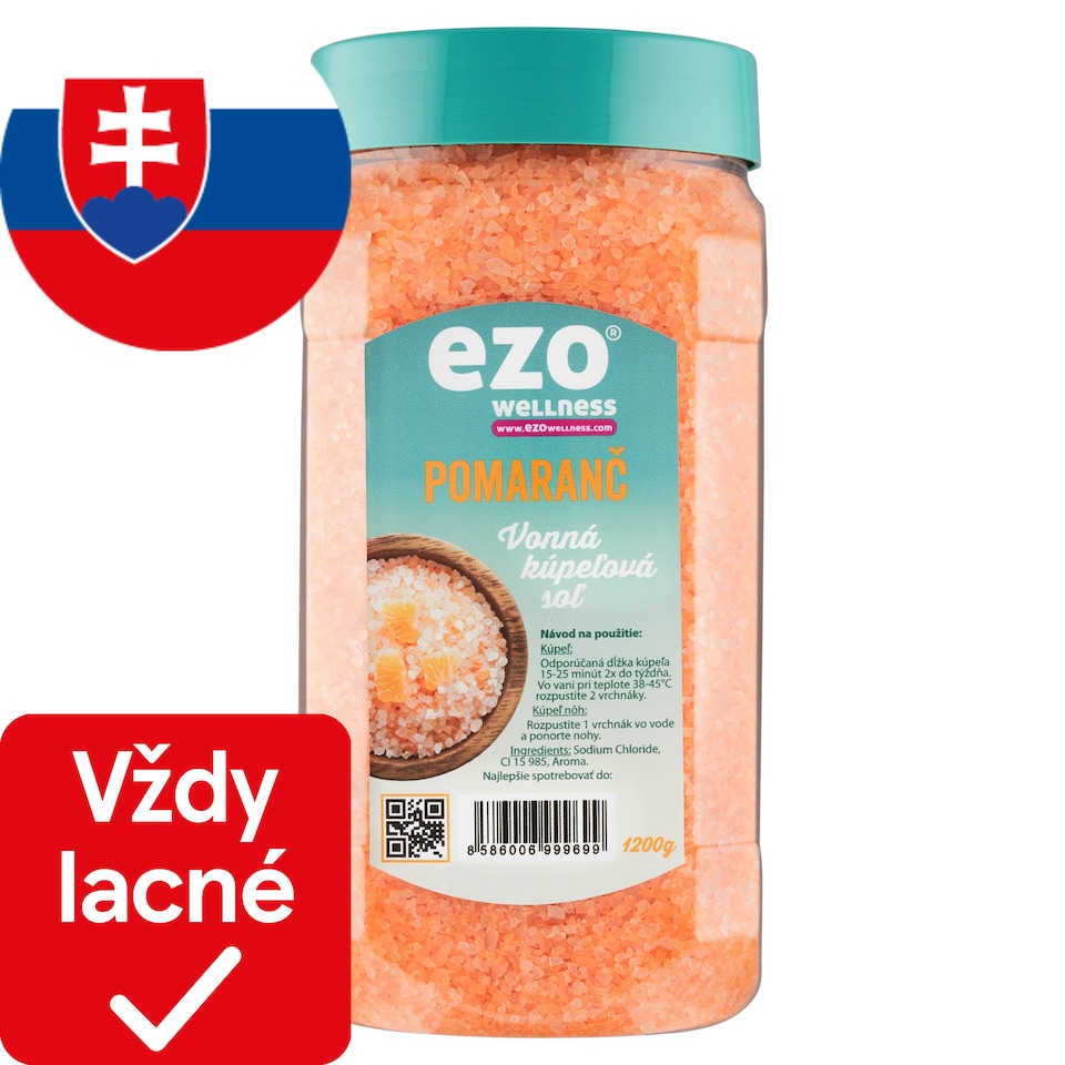 image 1 of Ezo Wellness Orange Scented Bath Salt 1200 g