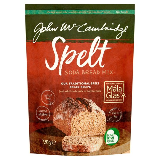 John Mccambridge Spelt Soda Bread Mix 720G Tesco Groceries