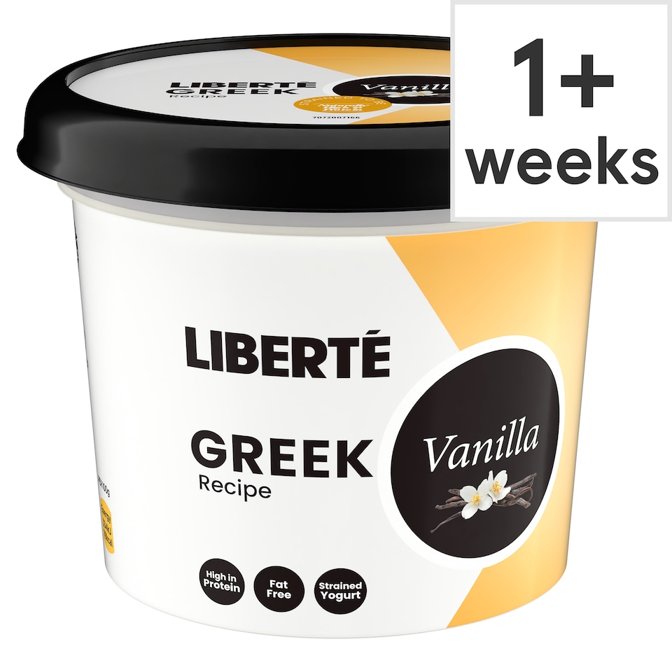 Libert Greek Style Vanila 0% Fat Yoghurt 450G
