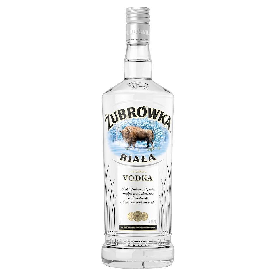 Żubrówka Biała vodka 37,5% 1 l