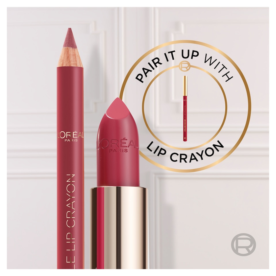 image 1 of L'Oreal Paris Color Riche Lipstick 303 Rose Tendre 5ml
