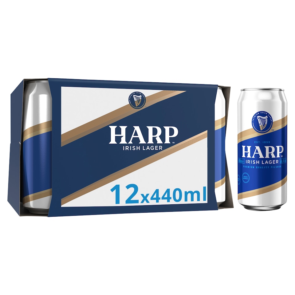 Harp 12X440ml Northern Ireland