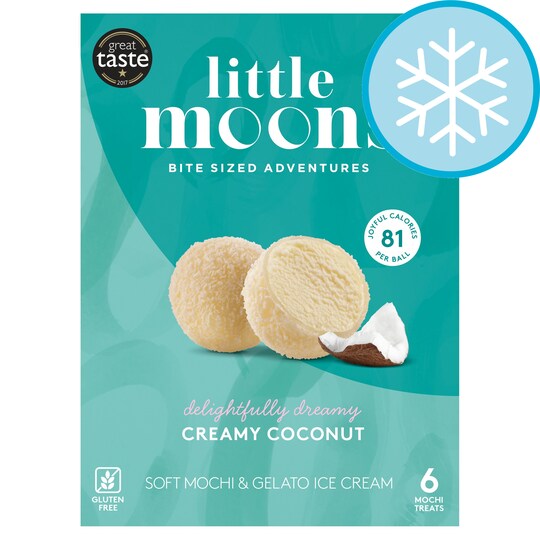 Little Moons 6 Creamy Coconut Treats 192g Tesco Groceries